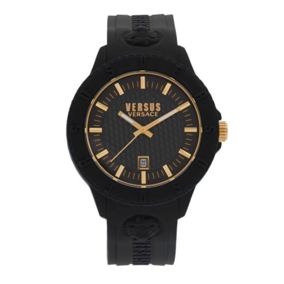 VERSUS VERSACE43MM Stainless Steel & Silicone Watch 🆕🔥🔥🆕 - Picture 1 of 3